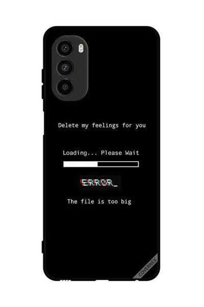 Covernex غطاء حماية لهاتف موتورولا موتو جي 52 - خلفية شاشة حذف مشاعري تجاهك