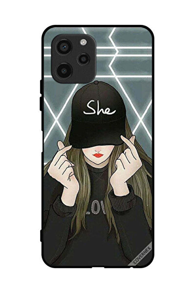 Covernex غطاء حماية لهاتف هواوي إنجوي 50z مع غطاء على شكل قبعة