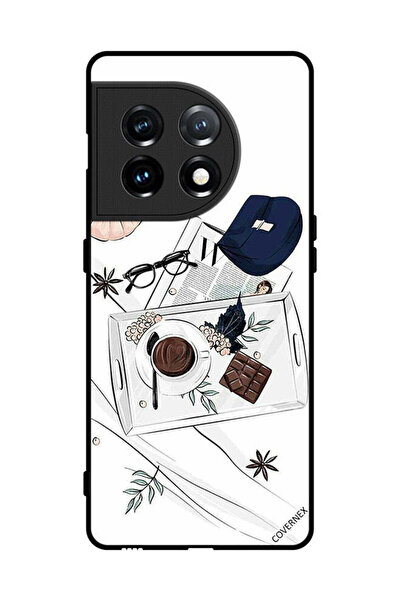 Covernex غطاء حماية لهاتف OnePlus 11 بفن القهوة والشوكولاتة