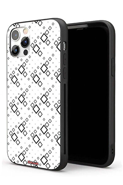 Tolwak غطاء حماية لجهاز Apple iPhone 11 Pro Max بتصميم مربع تجريدي رقمي