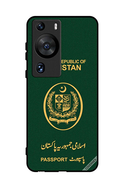 Covernex غطاء حماية لهاتف هواوي بي 60 برو بنمط جواز سفر باكستاني