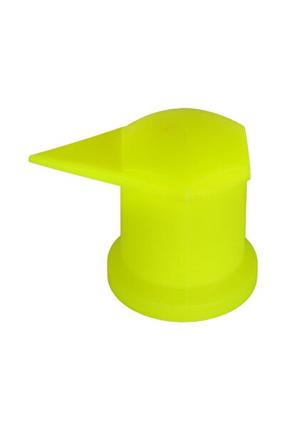 Mega Drive Set 10 Bucati Capac Plastic Pentru Prezon Roata Cu Indicator 33 Mm Neon