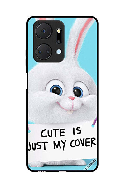 Covernex غطاء حماية لهاتف Honor X7a - أرنب لطيف - غطاء مثالي