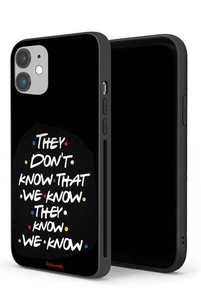 Tolwak جراب حماية لجهاز Apple iPhone 12 لا يعرفون ما نعرفه يعرفون أننا نعرفه