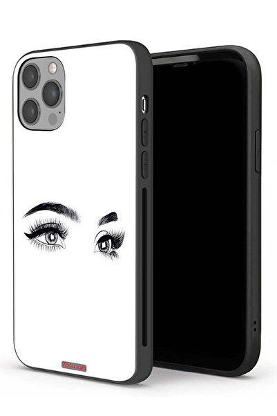 Tolwak جراب حماية لجهاز Apple iPhone 12 Pro Max برسومات عيون فنية