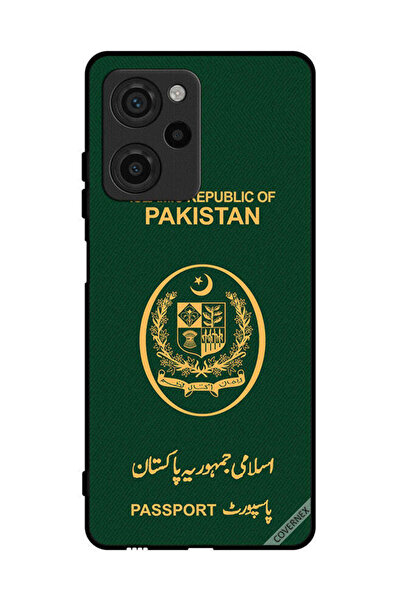 Covernex غطاء حماية لهاتف Xiaomi Poco X5 Pro بنمط جواز سفر باكستاني