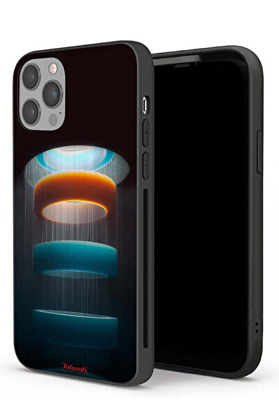 Tolwak جراب حماية لجهاز Apple iPhone 12 Pro بنمط حلقات فنية