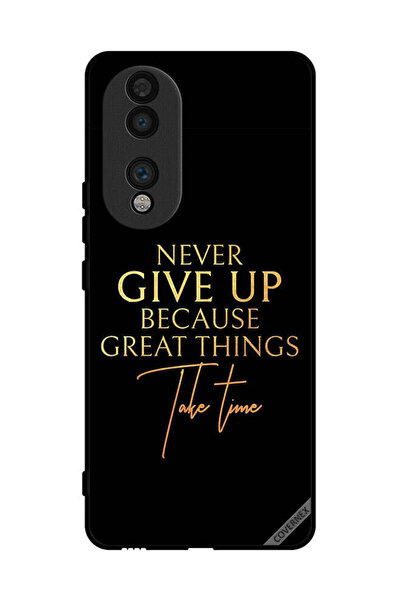 Covernex غطاء حماية لهاتف Honor 70 - لا تستسلم أبدًا