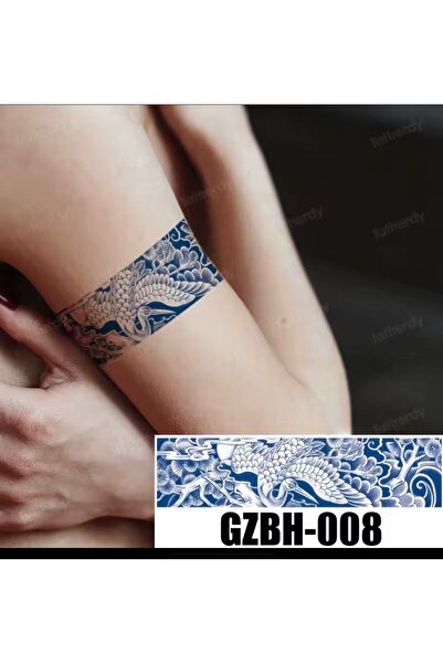 Arescollection YARI KALICI ( MİN 15 GÜN MAX 1 AY) tribal FİGÜRLÜ TATTOO DÖVME