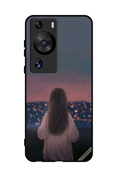 Covernex غطاء حماية لهاتف هواوي بي 60 برو - فتاة واقفة