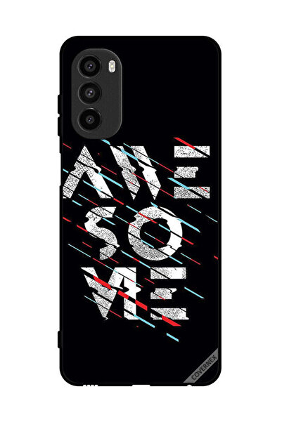 Covernex غطاء حماية لهاتف موتورولا موتو جي 52 بكلمة خطية رائعة