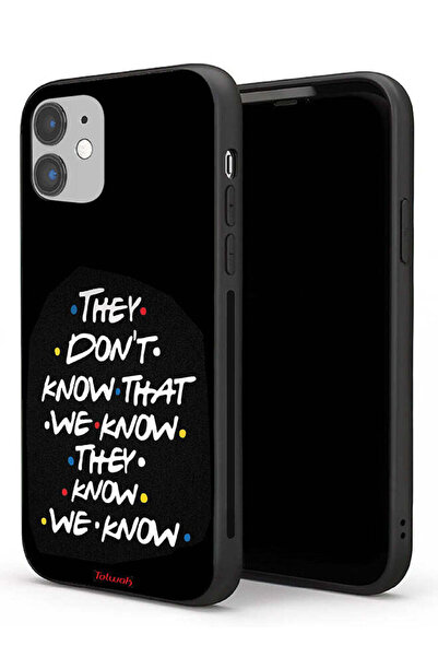 Tolwak جراب حماية لجهاز Apple iPhone 11 لا يعرفون ما نعرفه يعرفون أننا نعرفه