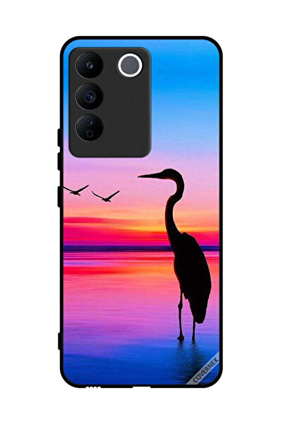 Covernex غطاء حماية لهاتف Vivo V27e - شوك وطيور