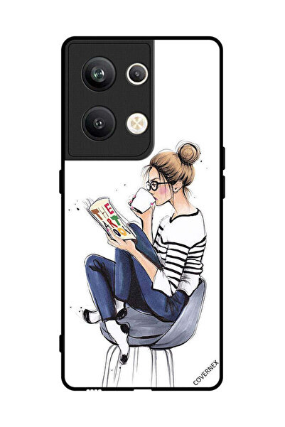 Covernex غطاء حماية لهاتف Oppo Reno 9 Pro Plus - قراءة كتاب الفن