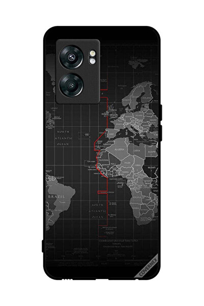 Covernex Protective Case Cover For OnePlus Nord N300 World Map
