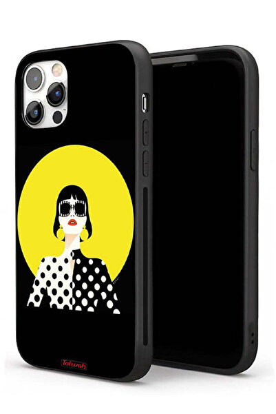 Tolwak جراب حماية لجهاز Apple iPhone 11 Pro Max بتصميم فتاة أنيقة