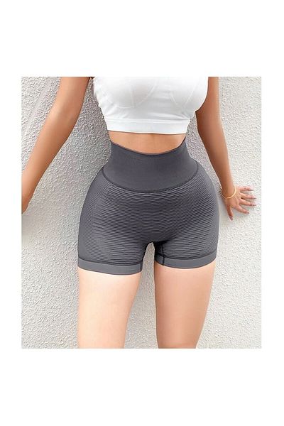 FITINT Colanți sport push-up cu talie înaltă pentru femei, gri – FITINT 175