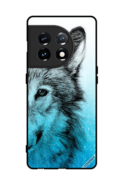 Covernex غطاء حماية لهاتف OnePlus 11 - وجه ذئب نصفي