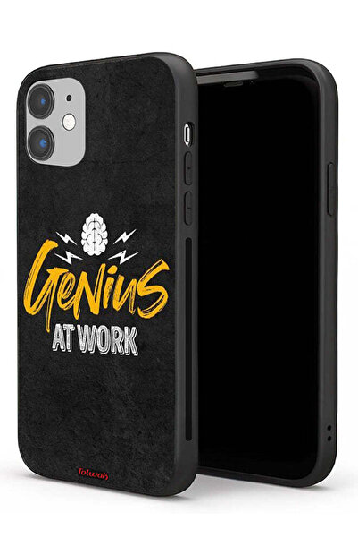 Tolwak جراب حماية لجهاز Apple iPhone 11 Genius At Work