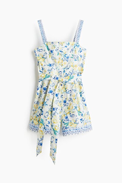 H&M Pamuklu Poplin Tulum