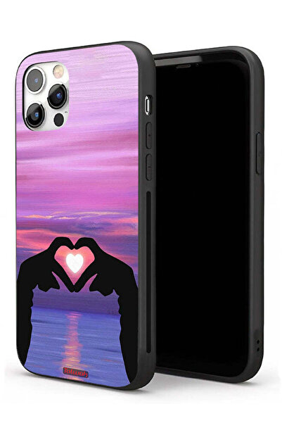 Tolwak غطاء حماية لجهاز Apple iPhone 11 Pro Max بتصميم قلب وقمر