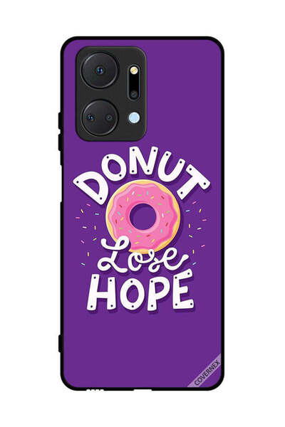 Covernex غطاء حماية لهاتف Honor X7a - خلفية Donut Lose Hope