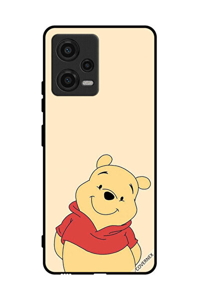Covernex غطاء حماية لهاتف Xiaomi Poco X5 Bear في وضع Happy Mode
