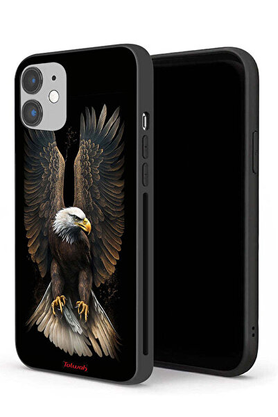 Tolwak غطاء حماية لجهاز Apple iPhone 12 mini بتصميم أجنحة النسر المنتشر