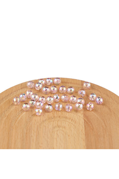 Prestij Boncuk Πλαστικές μαργαριταρένιες ανοιχτόχρωμες χάντρες με διάφανο Jan...