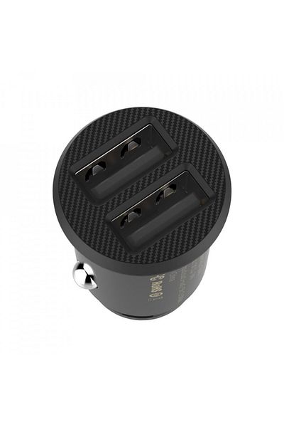 Baseus USB Car Charger, 5V, 3.1A - (CCALL-ML01) - Black