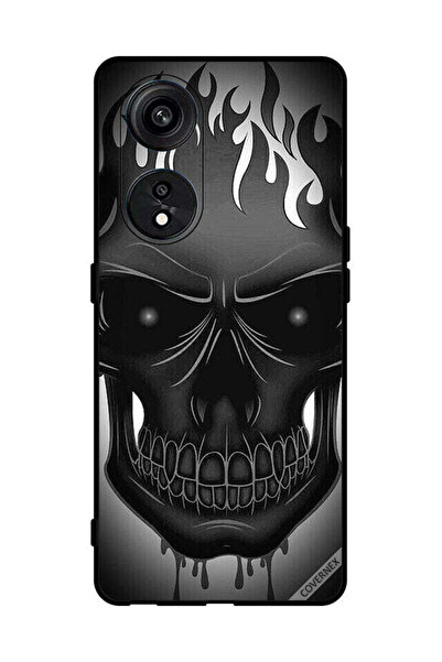 Covernex غطاء حماية لهاتف Oppo Reno8 T 5G برسومات جمجمة