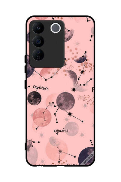 Covernex غطاء حماية لهاتف Vivo S16e برسومات الأبراج الفلكية