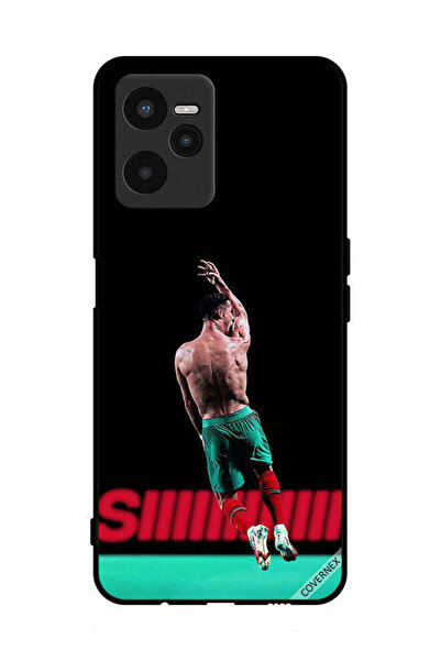 Covernex غطاء حماية لهاتف Realme C35 رونالدو في الهواء