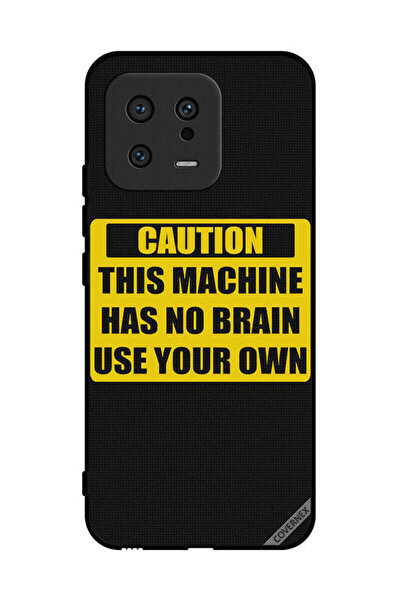 Covernex غطاء حماية لهاتف Xiaomi 13 تحذير: هذا الجهاز لا يحتوي على دماغ استخد...