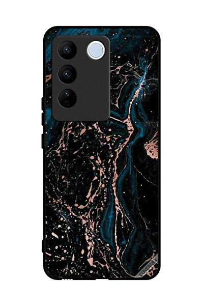 Covernex غطاء حماية لهاتف Vivo S16 بنمط مزيج من الرخام واللون العادي