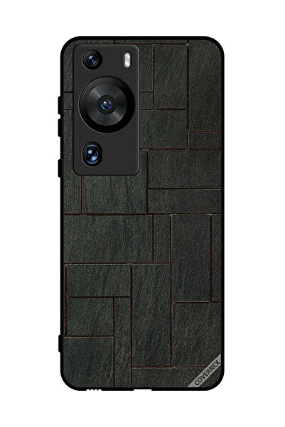 Covernex غطاء حماية لهاتف هواوي بي 60 برو بنقشة أحجار جدارية