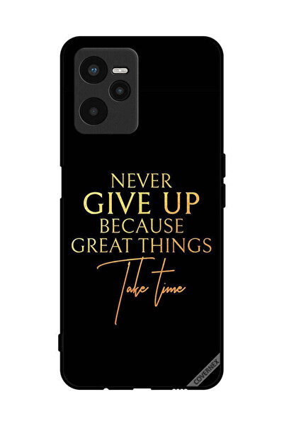 Covernex غطاء حماية لهاتف Realme C35 لا تستسلم أبدًا
