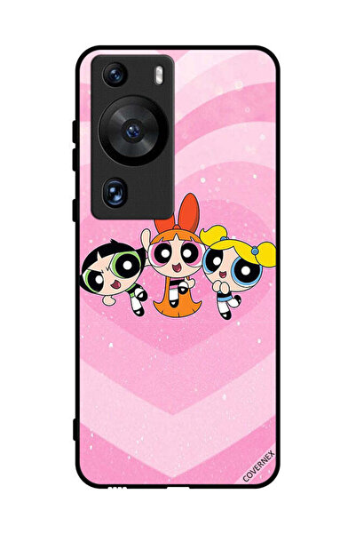 Covernex غطاء حماية لهاتف هواوي بي 60 برو - رسوم متحركة للفتيات المحترفات