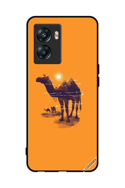 Covernex غطاء حماية لهاتف OnePlus Nord N300 - فن الجمل والشمس