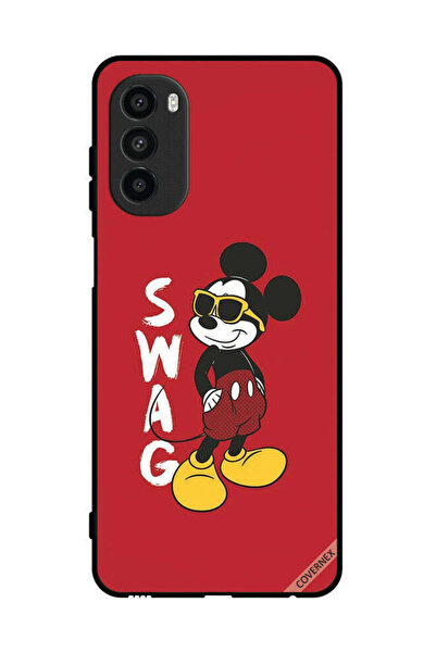 Covernex غطاء حماية لهاتف موتورولا موتو جي 52 بتصميم ميكي ماوس