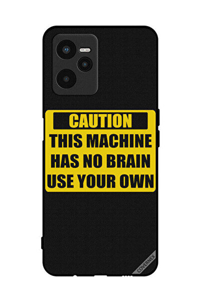 Covernex غطاء حماية لهاتف Realme C35 تحذير: هذا الجهاز لا يحتوي على دماغ استخ...