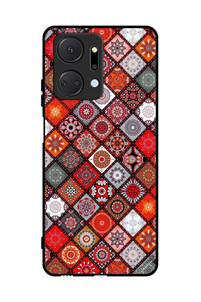Covernex غطاء حماية لهاتف Honor X7a بتصميم ماندالا