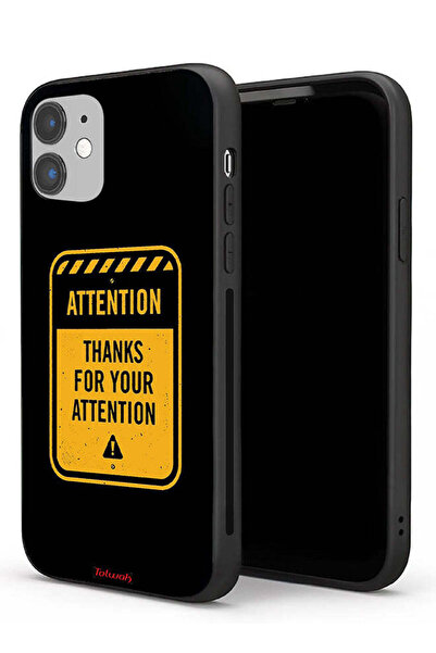Tolwak جراب حماية لجهاز Apple iPhone 11 شكرًا على الاهتمام