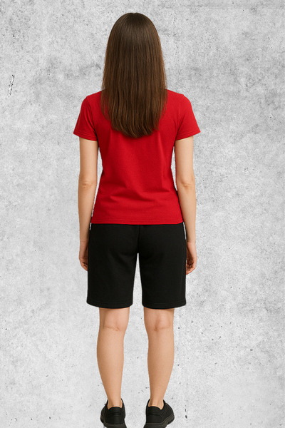 MOLICO Basic Unisex Crew Neck Short Sleeve Ataturk Signed Printed Tshirt