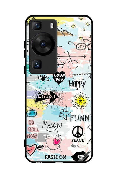 Covernex غطاء حماية لهاتف هواوي بي 60 دودل مياو إنجوي