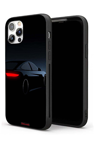 Tolwak غطاء حماية لجهاز Apple iPhone 11 Pro - سيارة داكنة