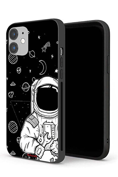 Tolwak جراب حماية لجهاز Apple iPhone 12 mini بتصميم رائد فضاء