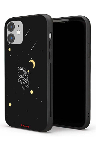 Tolwak جراب حماية لجهاز Apple iPhone 11 بمشبك فني لرائد فضاء