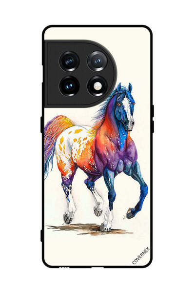 Covernex غطاء حماية لهاتف OnePlus 11 بتصميم رسمة حصان