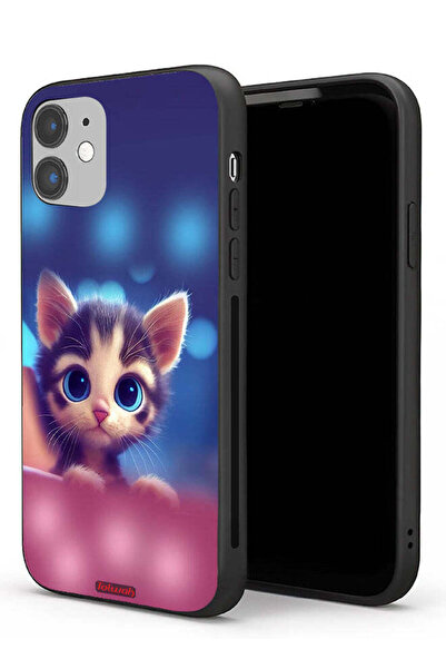 Tolwak جراب حماية لجهاز Apple iPhone 11 بتصميم قطة صغيرة